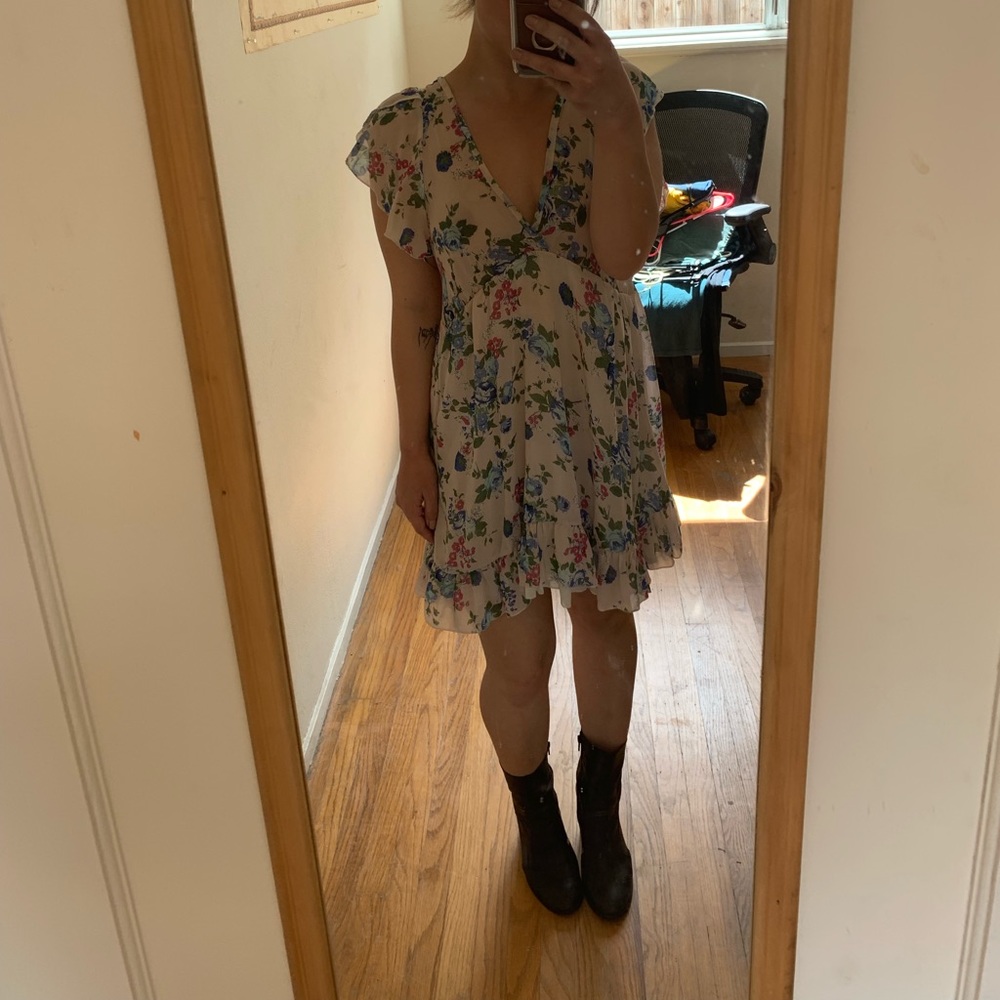 Babydoll floral dress